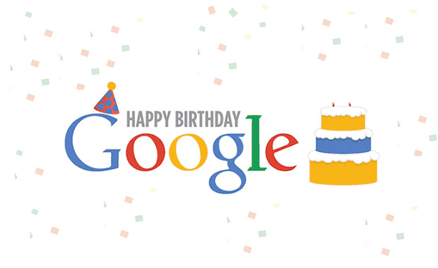 سالگرد گوگل